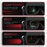 YESWELDER True Color Solar Powered Auto Darkening Welding Goggles, 2 Sensors Welder Glasses for TIG MIG MMA Plasma YESWELDER