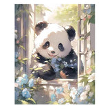 Reivworl Panda Paint by Numbers Kit for Adults, Panda Paint by Number for Adults, Adult Paint by Number Kits for Gifts and Home Wall Decor 16x20Inch Reivworl