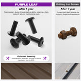 PURPLE LEAF 14' X 28' Outdoor Hardtop Gazebo Patio Wide Aluminum Frame Galvanized Steel Double Roof with Heavy Duty Netting and Curtains for Permanent Hard Top Pavilion Screen Khaki PURPLE LEAF