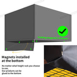 Laklinlin Ceiling Storage Racks Cover,Overhead Garage Storage Rack Cover For Adjustable Garage Storage Rack.(2 Pack) Laklinlin