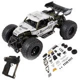 Fedalust Remote Control Car, DIY RC Cars Kit, 1:18 2.4GHz RC Truck, Building Toys Stem Toys for Men Kids Fedalust