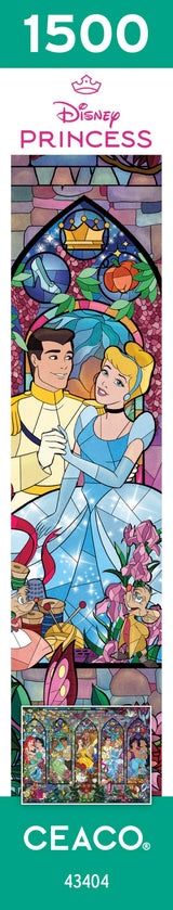 Ceaco - Disney - Princess Castle Royal Windows - 1500 Piece Jigsaw Puzzle Ceaco