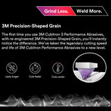 3M Grind Less Weld More Promo Kit, 67115, 4-1/2 in Discs, 16 Piece Welding Kit for Cutting, Grinding, Blending, Finishing, Rust Removal, Deburring 3M