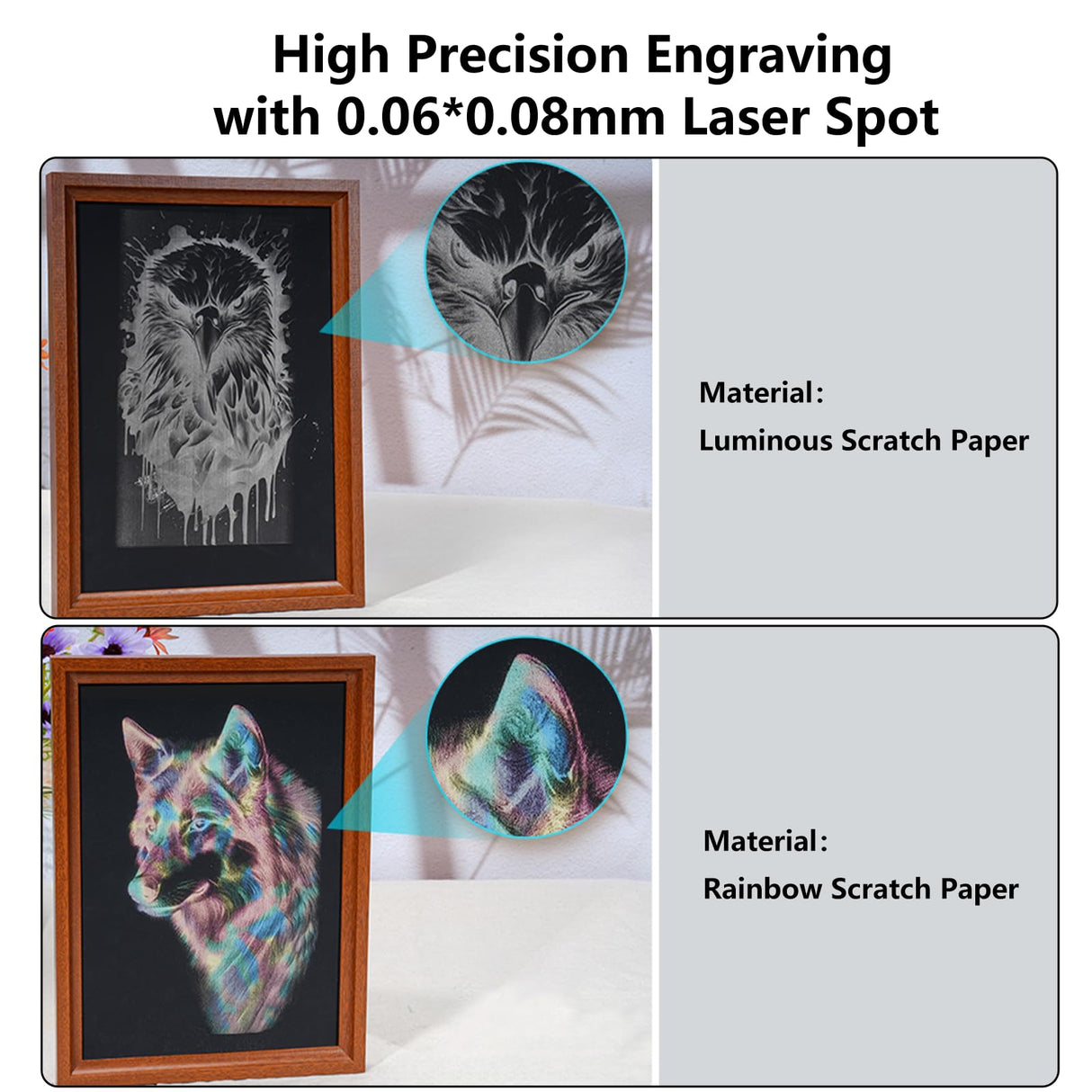 Creality Laser Engraver Falcon 10W,DIY Laser Cutter and Engraving Machine with 0.06mm Light Spot 10000mm/min, Offline Usage CNC 3D Engravers for Wood Metal Acrylic Glass Creality