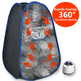 HIGOSPRO 2.6 L Sauna Steamer, Portable Sauna Generator for Sauna, Home SPA Fumigation Steam Machine with Touch Button, Timer Display and Remote Control HIGOSPRO