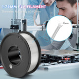 FAHKNS 3D Printer Filament PLA Glow in The Dark 1.75mm 3-D Printing Materials 3 Colors Bundle Print Filimate 1.75 mm Green Blue Purple Filiment Accuracy ±0.05mm Spool Vacuum Pack 250G Rolls Fillament FAHKNS