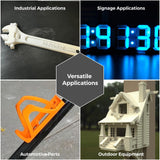 FLASHFORGE ASA Filament 1.75mm Traffic Red, 3D Printer Filament 1kg (2.2lbs) Spool, Dimensional Accuracy +/- 0.02mm, Durable, High UV-Resistant, Perfect for Printing Outdoor Functional Parts FLASHFORGE