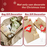 50pcs Christmas Wooden Ornaments for Crafts, 10 New Styles Unfinished Wood Slice Ornaments, Wooden Christmas Ornaments to Paint, Christmas Tree Hanging Ornaments Wood Christmas Decoration DIY Crafts Sotipevs