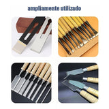 Fdit Sharpening Jig for Chisels and Planes - Cast Iron and Stainless Steel Honing Guide with Adjustable Blade Angle - Versatile Use for Woodworking Tool Sharpening Fdit