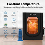 YOOPAI 3D Printer Enclosure, Fireproof Dustproof Tent Constant Temperature Protective Cover for Creality Ender 3/Ender 3 Pro/Ender 3V2/Ender 3S1/Neo/Anycubic Elegoo, 29.5×25.6×21.6" YOOPAI