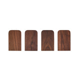 Pandapark Wood,Non-Skid Bookend for Shelves,Heavy Duty,Book Stand for CDs,1 Pair pandapark