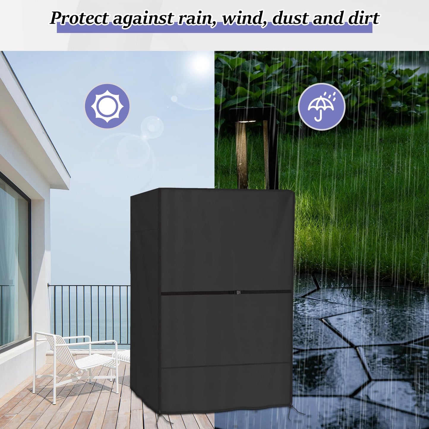 Agustone Wood Sauna Cover,2 Person Sauna Cover Outdoor Dry Sauna Cover for Home Infrared Sauna Room Cover Dynamic Sunlighten Sauna Cover