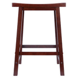 Winsome 94084 Satori Stool, 24", Walnut Winsome