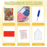 Ycydilirab Flower Diamond Art Kits for Adults-Diamond Paintings for Adults,Flowers DIY Gem Art for Adult Perfect for Relaxation and Home Wall Decor 12x16inch Ycydilirab