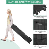 GarveeLife Upgraded 10x20 Pop Up Canopy Tent with 6 Removable Sidewalls, Commercial Heavy Duty Pop Up Canopy Tents for Parties, Roller Bag, Upgraded Thickened Legs, 6 Sand Bags, 18 Stakes, White GarveeLife