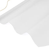 SOUJAP 6 Pcs Blank Canvas Banners, 13 x 13.7 Inch Pin Wall Display Banners with Wooden Dowel and rope, White Canvas Banners Flags for Decorating, DIY SOUJAP