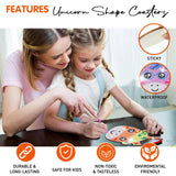 10 pcs Diamond Painting Coasters | Diamond Art Coasters | Unircorn Diamond Art Painting | Perfect Art Craft Gift for Unicorn Lover, Dad, Mom, Grandparents, Brother, Sister. (Unicorn) LGANHAPY