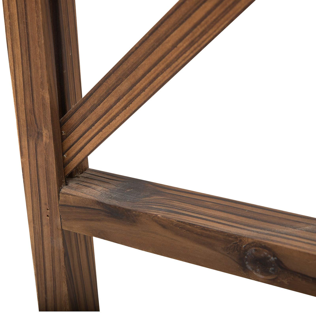 Outsunny 79in Wooden Garden Arbor Arch Trellis with Classic Countryside Style, Pergola Style Roof for Climbing Vines for Ceremony Party Weddings Outsunny