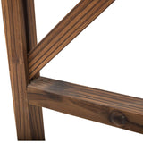 Outsunny 79in Wooden Garden Arbor Arch Trellis with Classic Countryside Style, Pergola Style Roof for Climbing Vines for Ceremony Party Weddings Outsunny