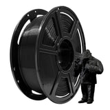 FLASHFORGE PLA Filament 1.75mm, 3D Printer Filament 1kg (2.2lbs) Spool, Dimensional Accuracy +/- 0.02mm, 3D Printing Filament Easy to Use and Fits for Most FDM 3D Printers (Black) FLASHFORGE