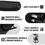 4-Drawer Tool Cart on Wheels, Rolling Tool Box，Heavy Duty Utility Industrial Service Cart Storage Organizer with Locking System, for Mechanic, Warehouse, Garage, Workshop Larmliss