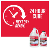 J-B Weld 1" Deep Pour Epoxy WaterClear, 24 Hour Cure, 1", 1.5 Gallon Kit J-B Weld