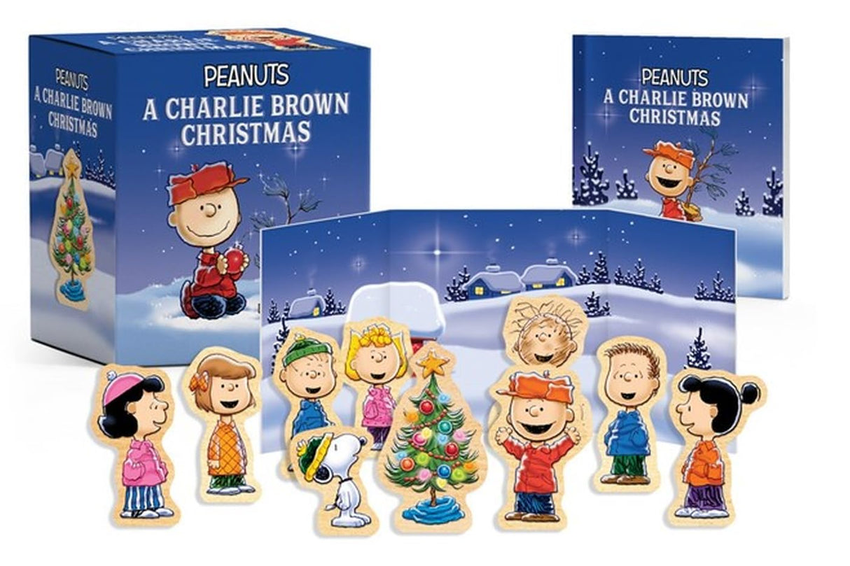 Peanuts: A Charlie Brown Christmas Wooden Collectible Set (RP Minis) Running Press Mini Editions