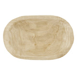 Santa Barbara Design Studio TableSugar Paulownia Wood Dough Bowl, 12 x 7.5-Inch, Natural Santa Barbara Design Studio