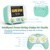Handheld Game Console, Retro Mini Arcade Machine, 2.8 Inches, (One Player Game 216 Classic Games, Two Player Game 84 Classic Games), Supports for Handheld Controller & AV Output Connection TV Golden Security