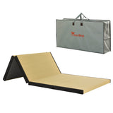 MustMat Thick Tatami Mat Twin XL Floor Mattress Japanese Tatami Bed with Storage Bag 39 x 80 x 2 in (Black) MustMat