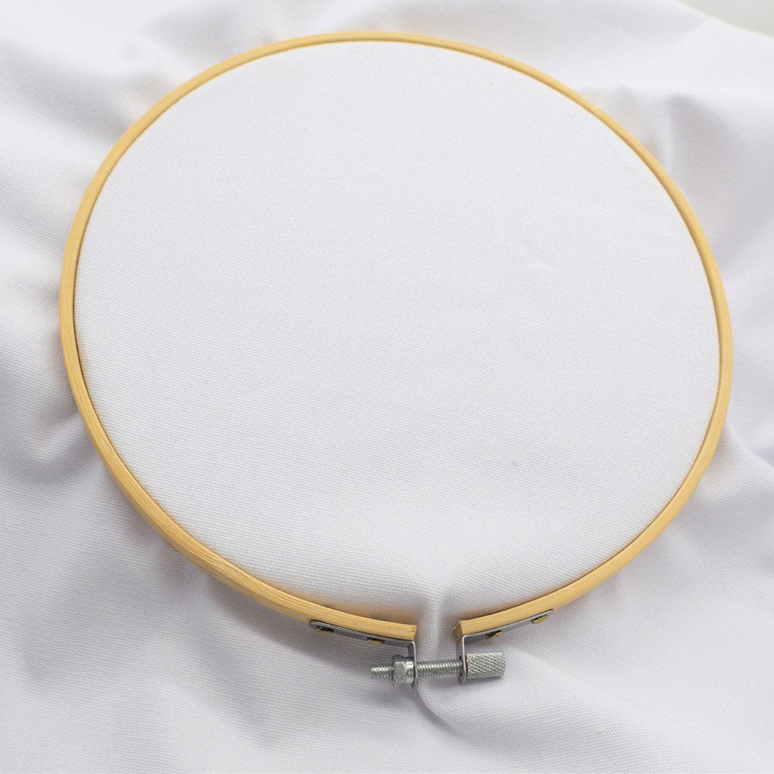 iNee 100% Cotton Fabric for Embroidery, Embroidery Fabric Cotton, 20 by 60-Inch, White iNee