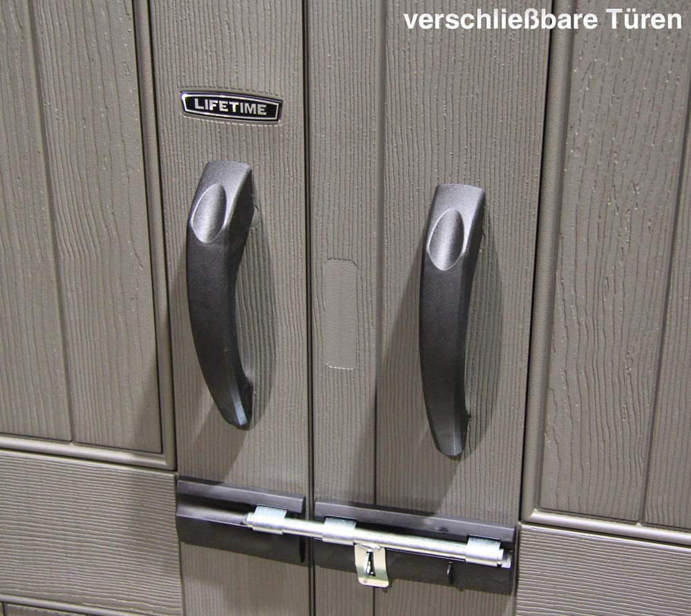 Lifetime 60057 Outdoor Storage Shed, 7 x 4.5' Lifetime