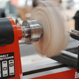 BMWOOD CK100 3.75" 4-Jaw Chuck Thread 1"x8TPI With Dovetail Jaws, Wood Screw, Two Nylon Washers, Square Key, Hex Key for Woodlathe Woodturning BMWOOD