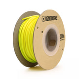 Gizmo Dorks ABS Filament 1.75mm 200g for 3D Printing, Black Light Reactive Fluorescent Yellow Gizmo Dorks