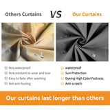 Covered Outdoor Gazebo Curtain Replacement Universal 4-Panel Sidewalls 10' x 12', Outdoor Gazebo Privacy Curtains with Zipper, Replacement for Patio Canopy, Garden, Backyard, Grey (Curtain Only) Covered Outdoor