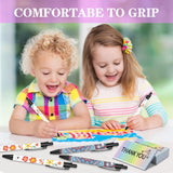 30 Sublimation Pens Set - 10 Blank Heat Transfer Pens,10 Resealable Pen Packaging Bags w/ 10 Foil Thank You Cards,Personalized Pen Diy for Christmas New Year Gift Office School Stationery Supplies Idealmuzik