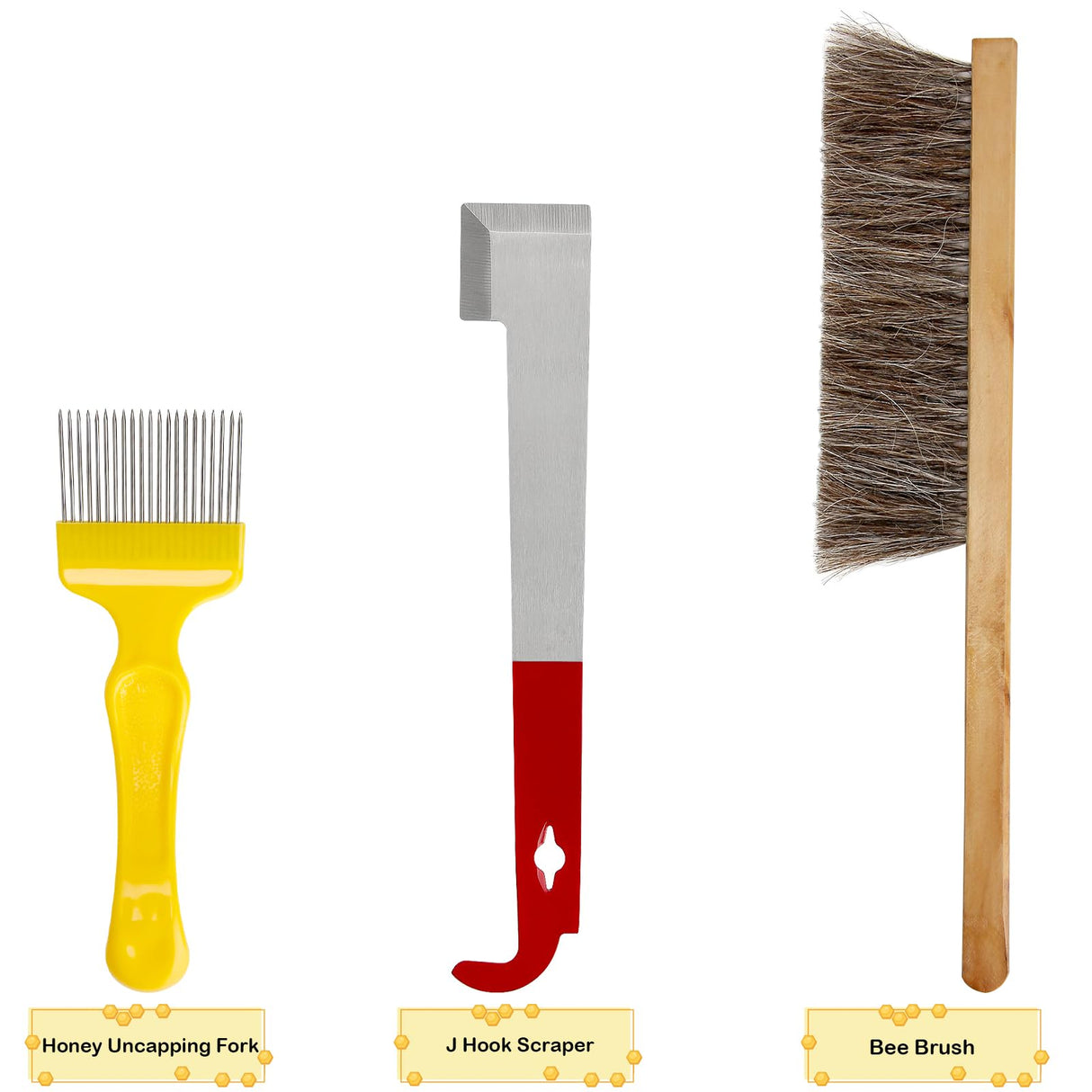 Blisstime 12pcs Bee Hives Starter Kit Beekeeping Supplies, Bee Keeping Supplies-All, Bee Supplies and Equipment with Bee Smoker, Honey Bee Hive Tools for Beginners and Bee Keeper Blisstime