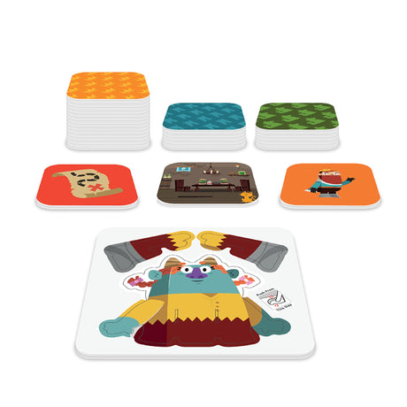Story Starters for Beginners: Create a Story Card Activity for Kids, Pre-Literacy Illustrated Story Prompts (No Reading Required) Part of The Curious Kingdom by Playper Playper