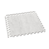 Forest Floor Farmhouse 3/8 Inch Thick Printed Foam Tiles, Premium Wood Grain Interlocking Foam Floor Mats, Anti-Fatigue Flooring – Stylish Flooring Solution, Porch Post White, 100 Sq Ft We Sell Mats