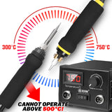 2 IN 1 Wood Burning Kit 100W with 2 Wood Burning Pens, 165 Pcs Pyrography Wood Burning Kit with 113 Solid Points and 33 Wire Nibs, Temperature Adjustment 300~750°C, Wood Burner for wood and leather XIIW