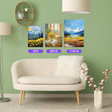 ESRICH Stretched Canvas for Painting, 24 Multi Pack 11x14, 8x10, 5x7(8 of Each) Blank Canvases for Painting, Primed Paint Canvas for Oil Paint, Acrylic Paint, for Beginners, Artists. ESRICH