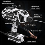 Portable Electric Welding Machine, Upgraded 110V ARC Welder, 20-120A, IGBT Inverter, 6 Variable Currents, Welding Tool for 3/32"-1/8" Rod. Perfect Gift for DIY, Repairs, Metal Fabrication, Automotive Cobowo