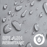 OPEAK Patio Furniture Set Bean Bag Lounge Chair Sectional Conversation Patio Set Daybed Furniture Outdoor Sofa Couch High Density Foam Filling Modern Comfy Couch (Light Gray), Lounge 01 OPEAK