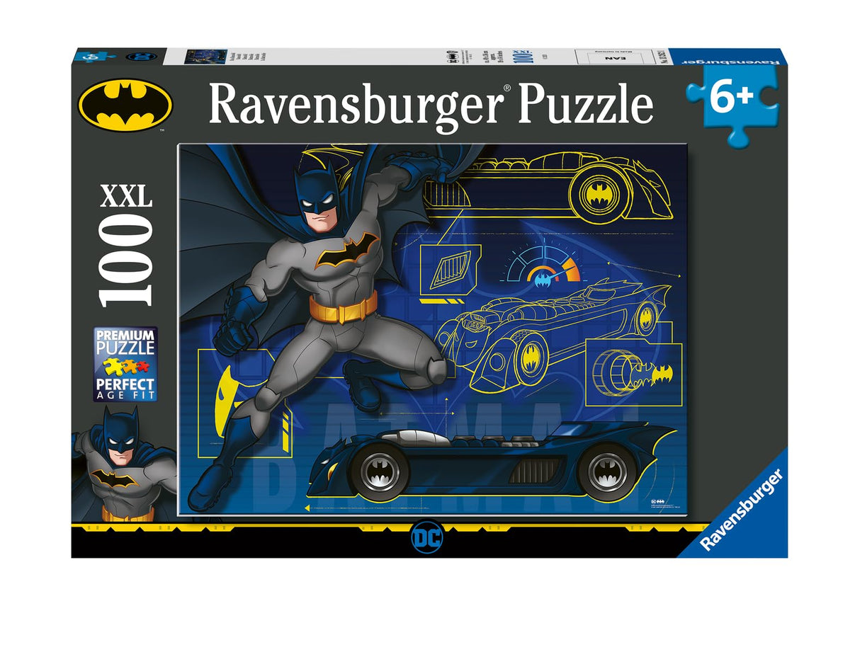 Ravensburger Batman B 100 Piece Jigsaw Puzzle for Kids - Every Piece is Unique, Pieces Fit Together Perfectly Ravensburger