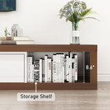 Hlivelood Extendable TV Stand, Modern Entertainment Center for Up to 120 Inch TV, Wood Reversible TV Media Console with 3 Drawers for Living Room Bedroom, 82-110" Hlivelood