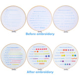 Lystaii Beginners Embroidery Stitch Practice kit, 3 Sets Embroidery Kit for Beginners to Learn 30 Different Stitches for Craft Lover Easy to Follow with Instructions Embroidery Skill Techniques Lystaii