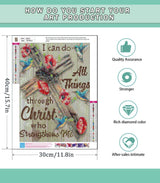 Clendo Christ Diamond Painting Kits for Adults, 5D DIY Full Drill Diamond Dots Paintings with Diamonds Gem Art and Crafts for Adults Home Wall Decor, Crucifix 12x16in Clendo