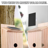 Q-DIRT PRO Smart Bird House Camera Solar Powered, 1080p HD Wireless Birdhouses for Outdoors, Auto Capture Bird Videos & Motion Detectio and App Notify, Bird House Box Present for Wild Birds Q-DIRT PRO