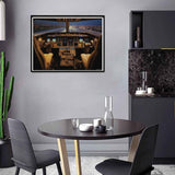 QACEYID Airplane View Diamond Art Painting Art Kits for Adults Diamond Art Painting Diamond Art Kits 5D Diamond Art Painting Art Kits for Home Wall Decor 12x16inch QACEYID