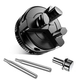 ArtyMaster 2 inch Mini 3-Jaw Self-center woodworking chuck. M18X1.5mm Thread and 0.4 inch connector Mini lathe Chuck ARTYMASTER